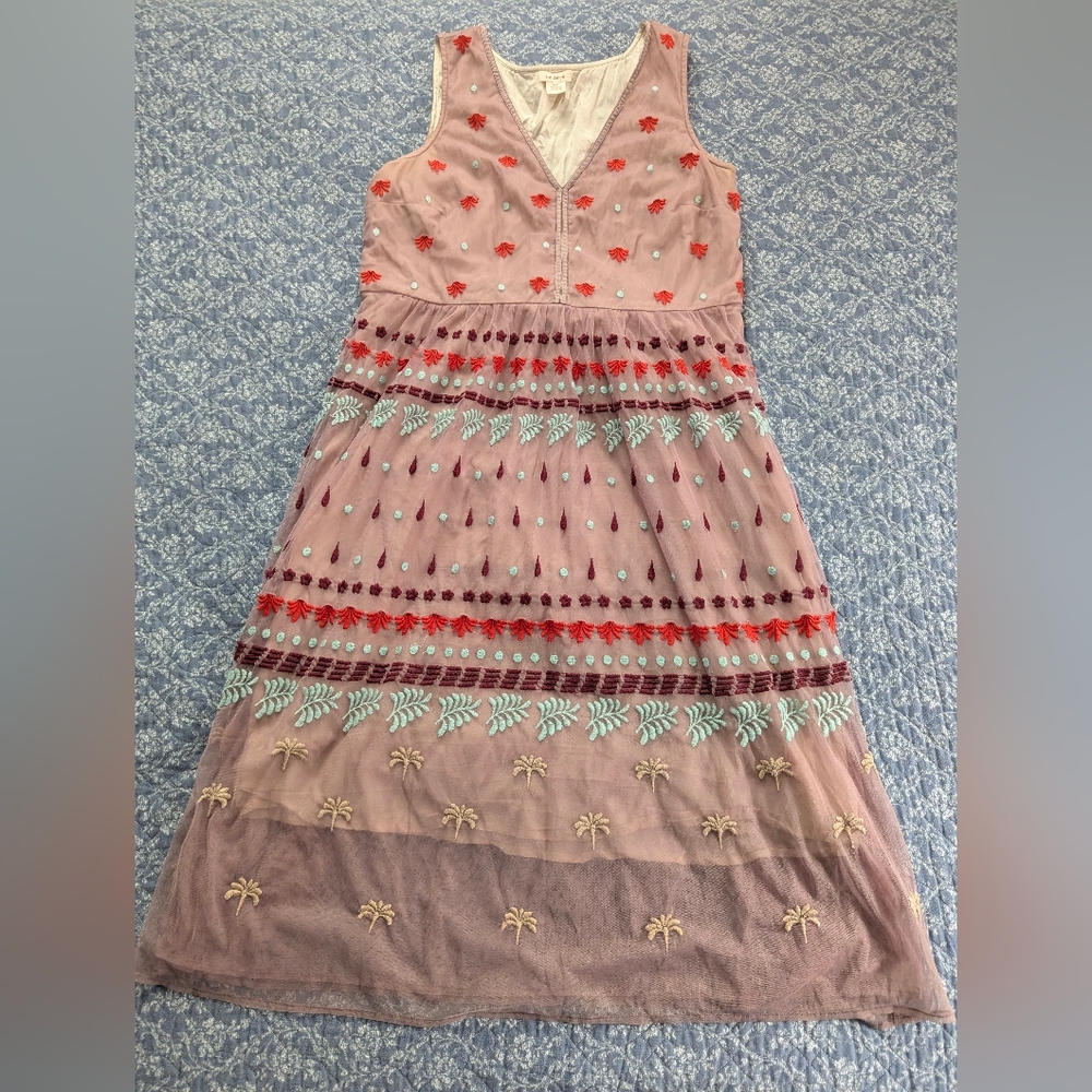 Sundance Embroidered Dress